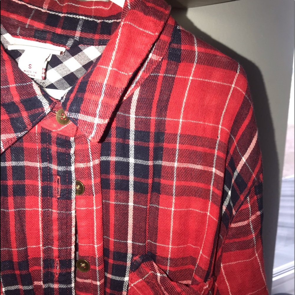 Target Plaid Button Up Dres